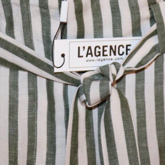 LAGENCE Alex Paperbag Shorts Size 10 - Picture 2 of 4